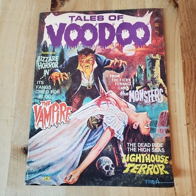 Tales of Voodoo Vol. 7 #6 November (1974) Wolfman, Lighthouse Terror MIDGRADE