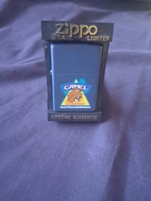 NEW UNFIRED 1997 Camel 75th Birthday Zippo Lighter In Display Case