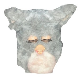 Grey and Pink 2005 Furby