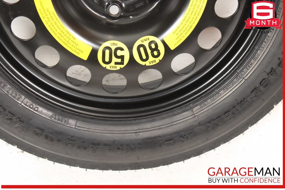 Аварийная запасная шина обод пончика колеса 07–20 Mercedes X164 GL450 ML550 18 дюймов от оригинального производителя - Изображение 4 из 4