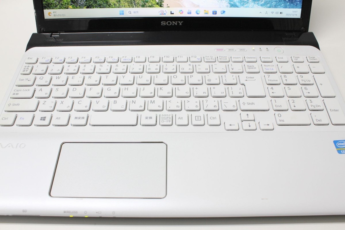 Sony Vaio SVE151B11N Core i5-3210M RAM 8GB SSD 180GB Win11 Home | eBay