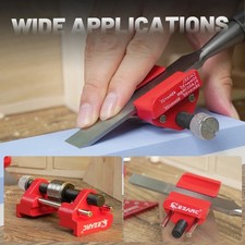 Honing Guide Jig Chisel Planer Blade Sharpener Adjustable Angle