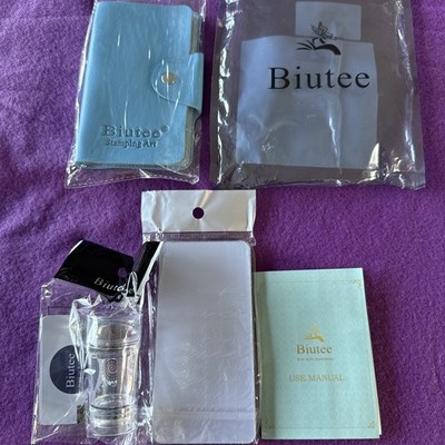 nagel stempel platten schablone Set Neu Biutee