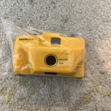 Vintage Ultronic NEW 35mm Film Camera Yellow Plastic Auto Focus