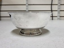 Vintage Gorham Paul Revere Silver Plate 6 1/2” Serving Bowl YC779