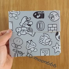 Hot Nintendo New 3DS Faceplate-Super Mario-Themed Top  Bottom Replacement shell