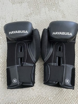 HAYABUSA E1 Boxhandschuhe Black/Grey 12oz