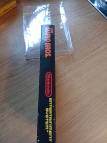 Super Mario Bros Nintendo NES vintage 1985 Game Wirh Box.