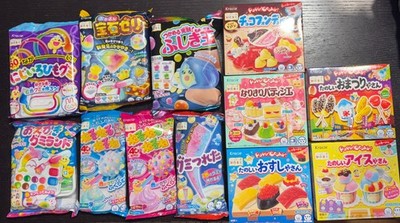 Popin Cookin 12 Assort  Educative DIY Gummy Candy Kit Kracie Made in Japan