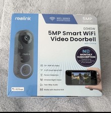 Reolink Doorbell WiFi Camera Smart Video Doorbell Chime 5MP 180° Wide Angle