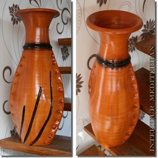 BODENVASE Amphore Vase Dekovase 60cm mediterran afrikanisch Keramik Deko NEU