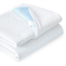 Subrtex 4 Inch Mattress Topper Cover Only Cover Mattress Topper Protector B...