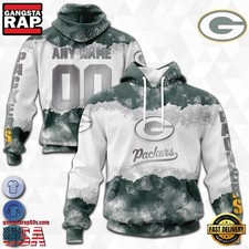 Personalized Green Bay Football Team Packerss Hoodie Lightweight Adults S-5XL
