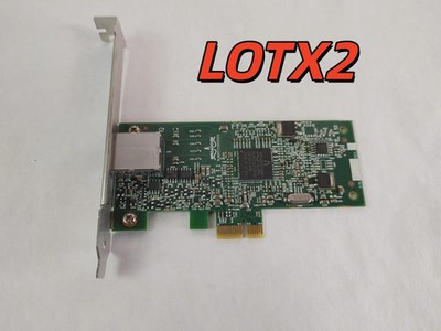Lot of 2 Dell Broadcom 5722 PCI Express x1 Gigabit Ethernet Network Card 9RJTC