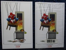 Zestaw 10 komiksów Marvela BACK IN ACTION Spider-man JOE QUESADA LITHOS / Litografie