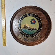 Targa Augusta Bay Pilots 1989 – Piloti Porto Augusta – Placca Storica Marina