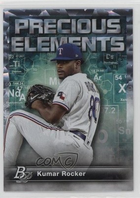 2023 Bowman Platinum Precious Elements Ice Foil 7/75 Kumar Rocker #PE-3 06z2