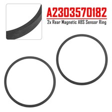 2x Rear Magnetic Abs Sensor Ring Fits Mercedes Benz C204 W204 S204 A2303570182 B