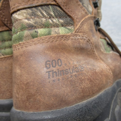 Bota Wolverine GoreTex Hombres 8 M Camuflada 600g Impermeable Puntera Dura Aislada Trabajo Caza - Imagen 6 de 23