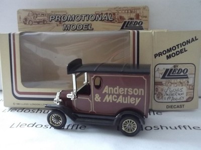 Lledo LP06045, Model T Ford Van, Anderson & McAuley, Kaufhaus, Belfast
