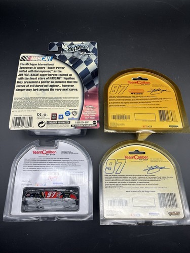 Set of 4 NASCAR Kurt Busch Diecast Cars 2002 2003 2004 & Justice League 2 Signed - Picture 6 of 6
