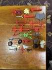 vintage G.I. GI JOE ASSORTED VEHICLE PARTS WEAPONS LOT #33 missiles FREE SHIP