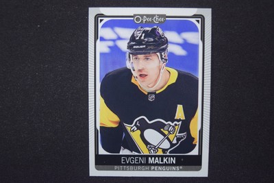Evgeni Malkin 2021-22 O-Pee-Chee Close Up Head Shot Image Variation SP #8