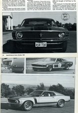 1970 Ford Mustang Boss 302 Fastback 7 Page Article