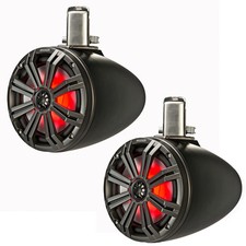 Kicker 45KMTC8 8" Marine Coaxial Tower System - Pair