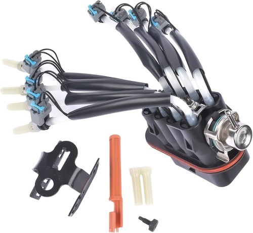 Conjunto de inyector araña de combustible con soporte de repuesto para camioneta Chevy GM 1996-02 - Imagen 4 de 10