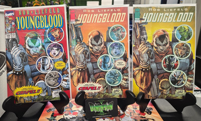 YOUNGBLOOD #100 COVERS G, N, & O (SET OF 3) LIEFELD MCFARLANE NM 1ST PRINT IMAGE