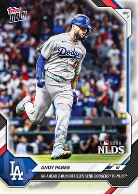 *PRE SALE* Andy Pages - 2026 MLB Topps NOW  - Card 769