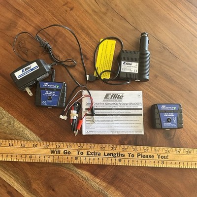E-Flite Celectra 2S 7.4V DC LiPo 700mah Chargers EFLUC1009