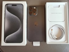 Apple iPhone 15 Pro Max 256GB Titan Schwarz Black 87% Handy Smartphone IOS 560
