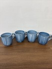 Set of 4 Citrus Grove C8G11 Blue Coffee Mugs