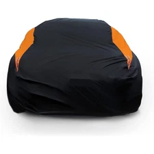 Waterproof Car Cover Snowproof UV Protection Full car Cover Length 186-193 inch