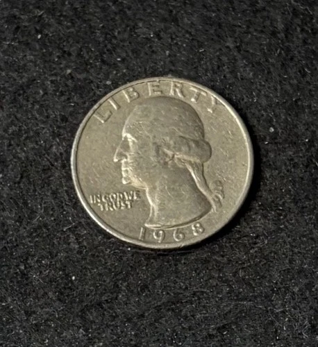 1968-P Washington Quarter — photo from the most recent tracked eBay sale