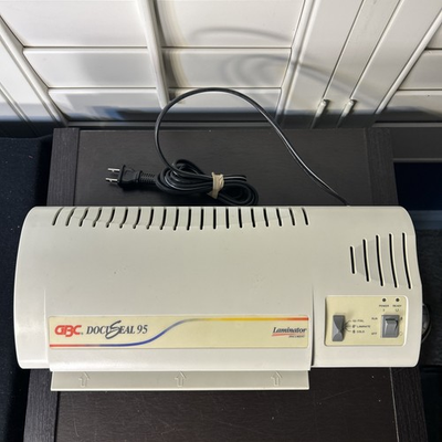 #ad GBC Docuseal95 Laminator Machine Hot Cold Foil Documents Docuseal 9quot; $27.99