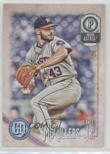 2018 Topps Gypsy Queen Lance McCullers Jr (Pitching; Ball Visible) #133 6ld