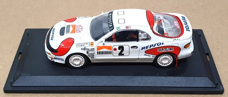 Trofeu escala 1/43 047 - Toyota Celica 4x4 #2 T.T.E. Monte Carlo 1992 Sainz Foto 4 de 4