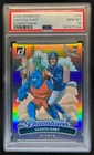 2025 Donruss Jaxson Dart Downtown! SP RC Rookie #14 Giants PSA 10