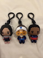Ted Lasso 3D Character Bag Clip - Lot of 3