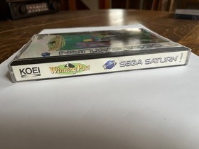 Winning Post Sega Saturn 1996 CIB Registration Card Clean Disc Complete Rare