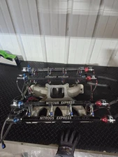 Nitrous Express v8 outlet nos direct port sx2 kit rail 13387 dual