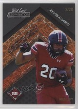 2021 Alumination NIL Collegiate Edition Holo-Lux Orange /20 Kevin Harris 0st9