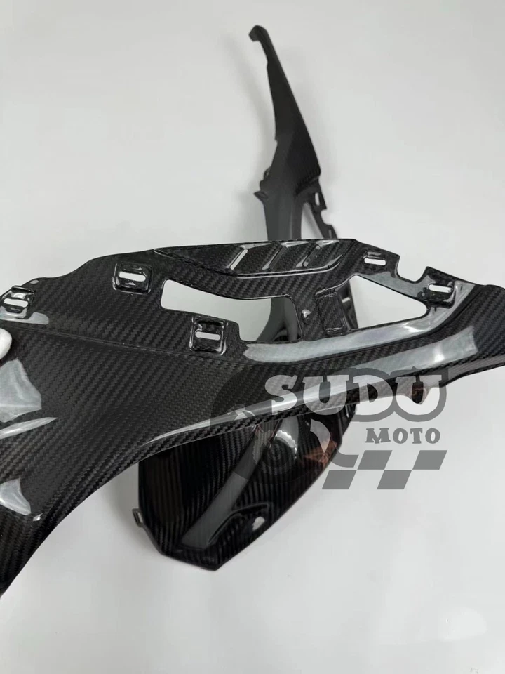 Panel de cubierta lateral del tanque de gas 100 % fibra de carbono para BMW S1000RR M1000RR S1000R 20-24 Foto 2 de 4