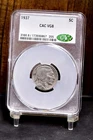 1937 Buffalo Nickel - CAC VG8 (#62330-L)