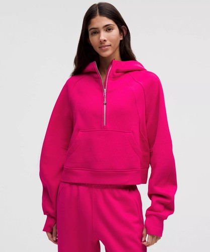 NEW Lululemon Scuba Oversized Half-Zip Hoodie Passionate (2024 Release) M/L - Picture 3 of 9
