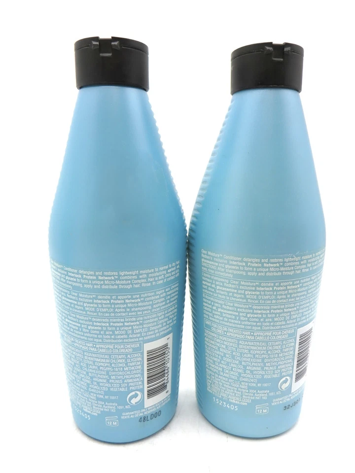 REDKEN CLEAR MOISTURE CONDITIONER 8.5 OZ (Lot of 2) - Image 2 of 2