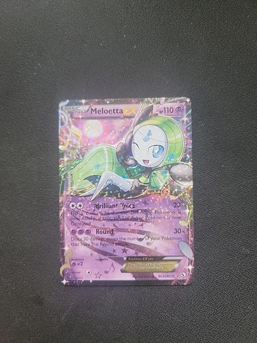 Meloetta EX RC11/RC25 Legendary Treasures: Radiant Collection Holo MP - Picture 3 of 4